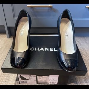 Authentic Chanel Wedge Shoes